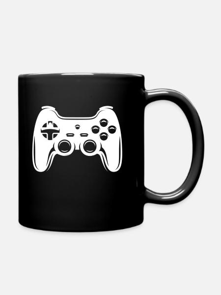 Joystick - Tasse einfarbig - Schwarz