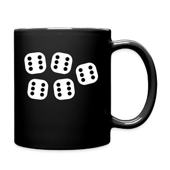 30 years birthday - Full Colour Mug - black - Right