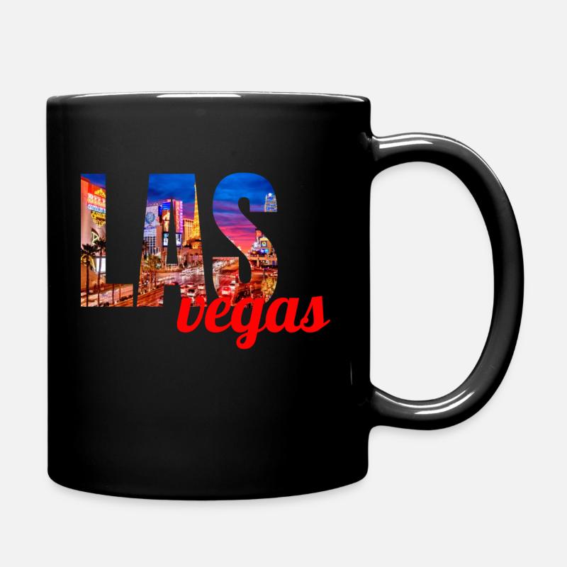 LAS VEGAS - Mug uni - noir
