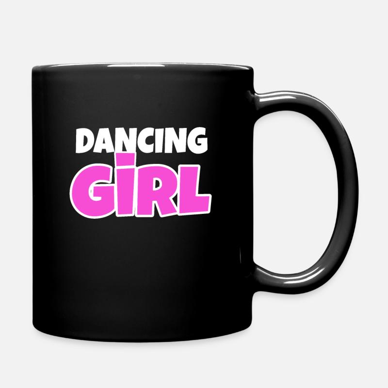 dancing girl tanzsport garde party dico - Tasse einfarbig - Schwarz