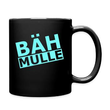 Bähmulle Bähmull Weeping whine crying - Full Colour Mug - black - Right