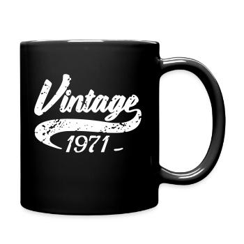 Vintage 1971 - Full Colour Mug - black - Right