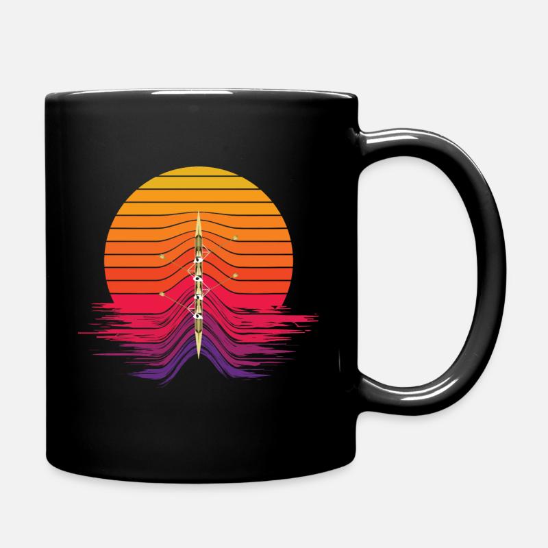 Rameurs aviron - Mug uni - noir