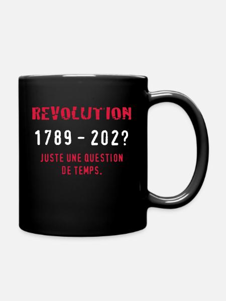 REVOLUTION - Mug uni - noir