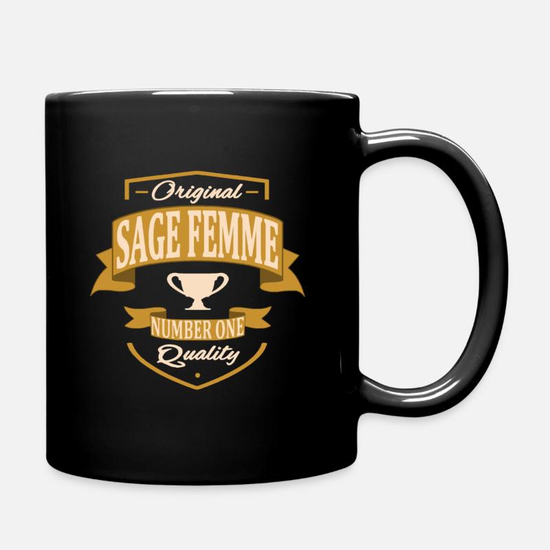 Sage Femme - Mug uni - noir