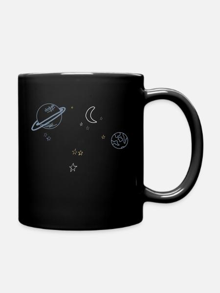 Planètes - Mug uni - noir