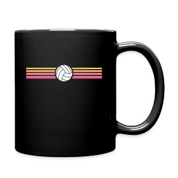 Volley Beach Volleyball Beach Volleyball Gift - Full Colour Mug - black - Right