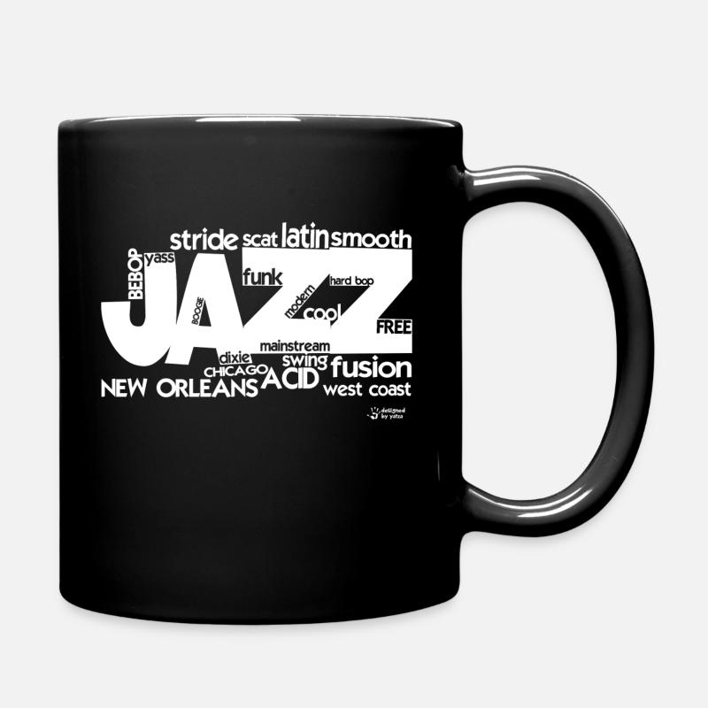 jazz - Mug uni - noir