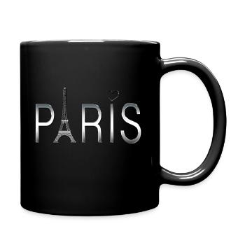 Paris - Mug uni - noir - Droite
