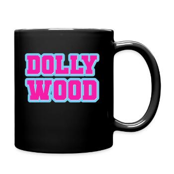 DOLLYWOOD - HOLLYWOOD - AMERICA - UNITED STATES - Tasse einfarbig - Schwarz - Rechts