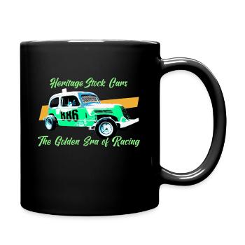 Heritage Stock Car Racing - Tasse einfarbig - Schwarz - Rechts