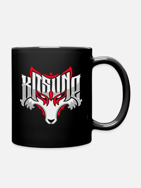 Kitsune - Full Colour Mug - black