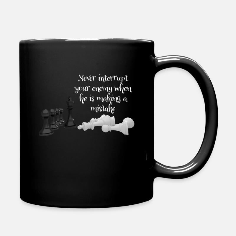 Chess - Full Colour Mug - black