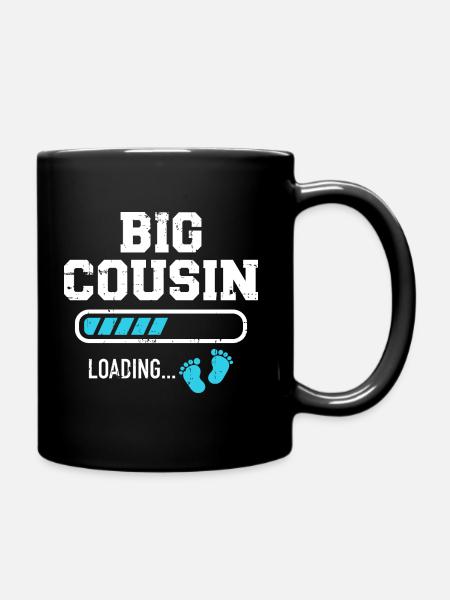 Grand cousin - Mug uni - noir