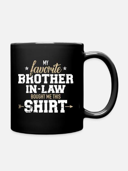 beau-frère - Mug uni - noir