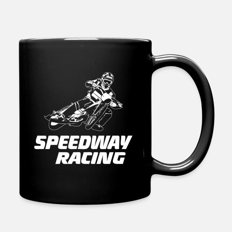 Speedway - Motorcycle Speedway - Tasse einfarbig - Schwarz