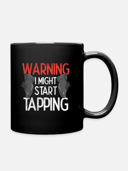 Claquettes - Mug uni - noir