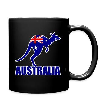 Australia - Full Colour Mug - black - Right