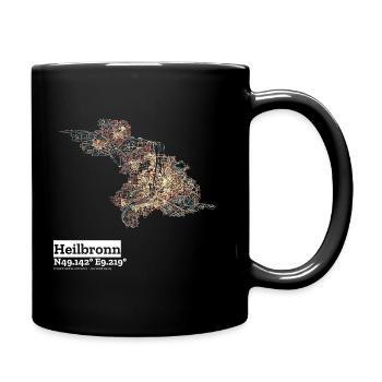 Heilbronn Basic Pastels - Tasse einfarbig - Schwarz - Rechts
