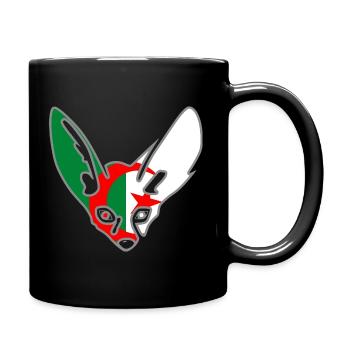 Fennec Algérie - Mug uni - noir - Droite