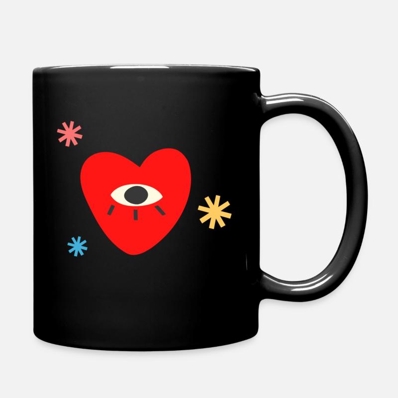 Saint-Valentin - Mug uni - noir