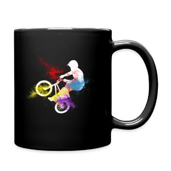 Bmx Freestyle - Full Colour Mug - black - Right