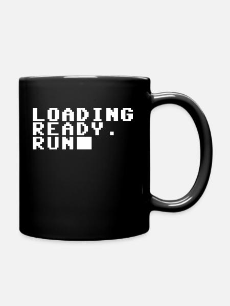 LOADING READY RUN - Tasse einfarbig - Schwarz