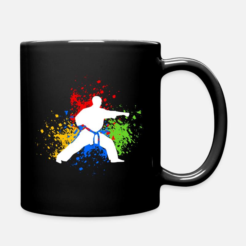 Karaté Temps Libre Cadeau Karatéka - Mug uni - noir