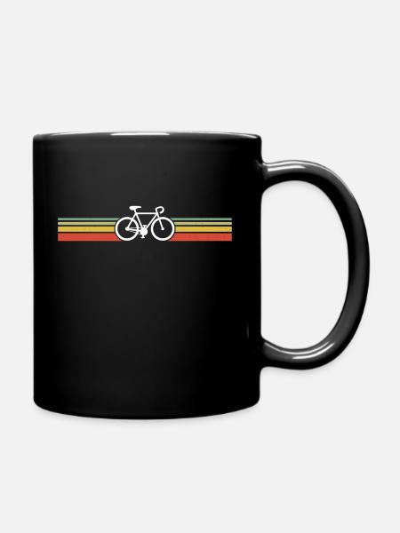 Vélo Vélo Retro T-shirt pour cyclistes - Mug uni - noir
