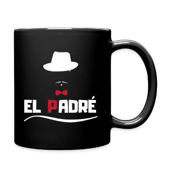 El padre cadeau papa - Mug uni - noir - Droite