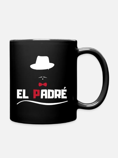 El padre cadeau papa - Mug uni - noir