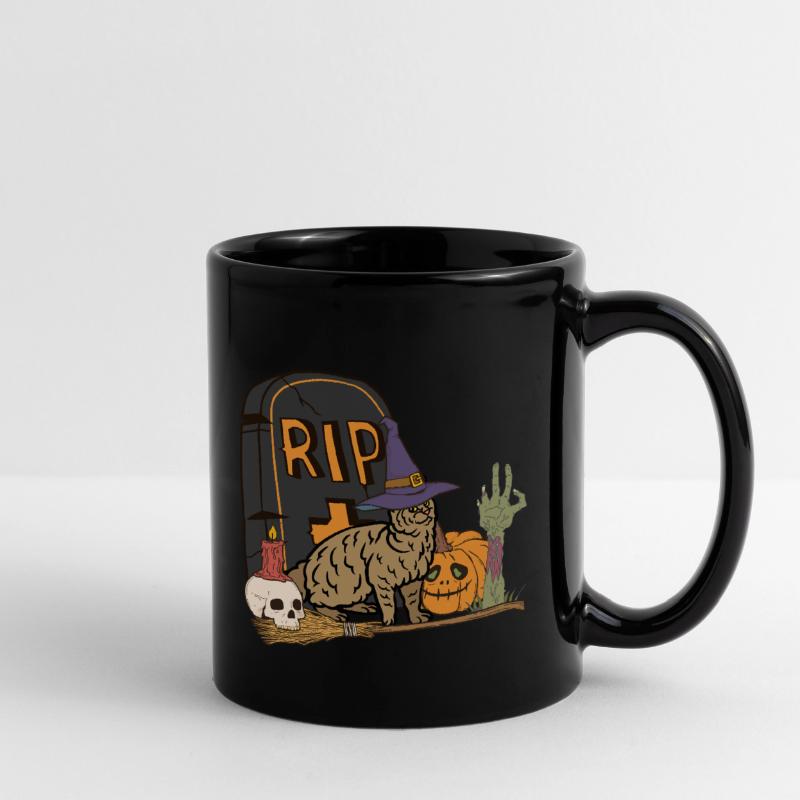 Mignon et effrayant Pixiebob Chat Halloween Mug uni