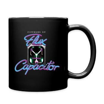 Retour Vers Le Futur Flux Capacitor - Mug uni - noir - Droite