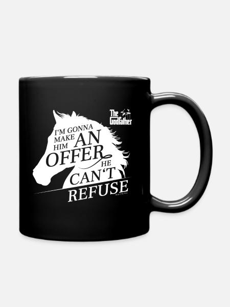 Le Parrain Film De Mafia Le Cheval - Mug uni - noir