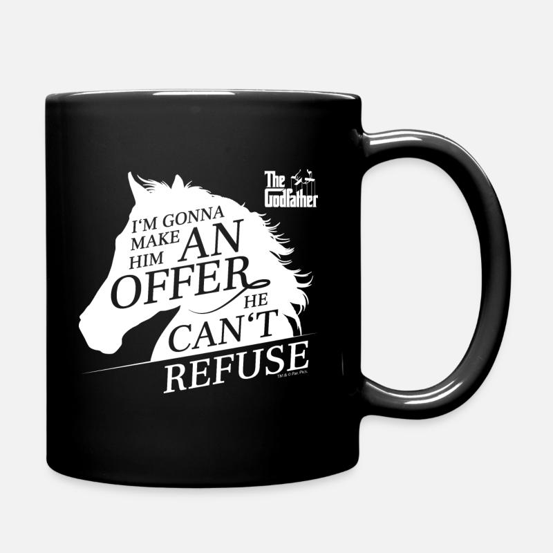 Le Parrain Film De Mafia Le Cheval - Mug uni - noir