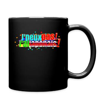 J'peux pas j'ai japonais - Mug uni - noir - Droite