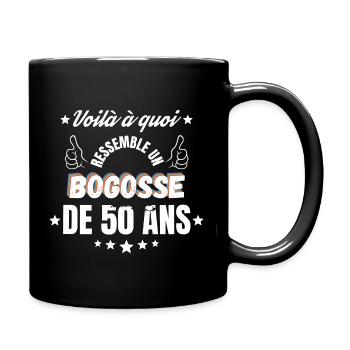Bogosse of 50 Years - Full Colour Mug - black - Right