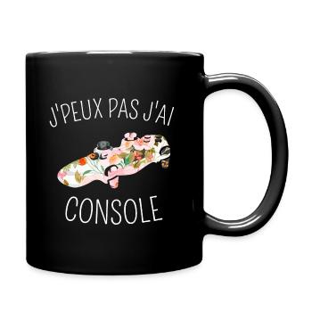 J Peux Pas J Ai Console - Mug uni - noir - Droite