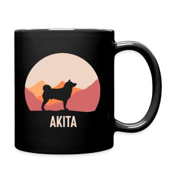 Akita - Mug uni - noir - Droite
