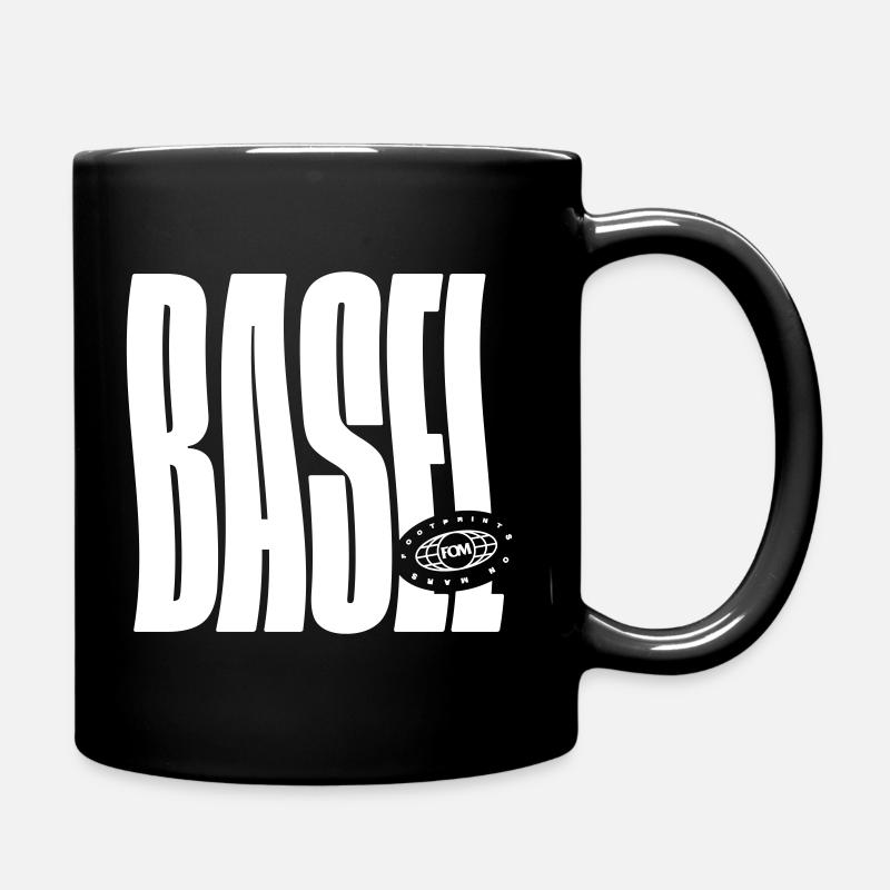 Basel - Full Colour Mug - black