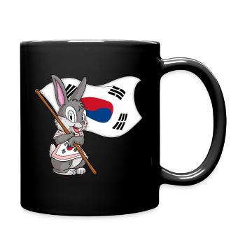 Lapin sud-coréen - Mug uni - noir - Droite