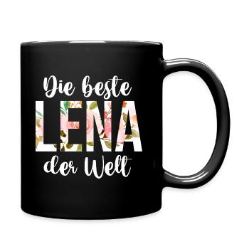 Lena - Tasse einfarbig - Schwarz - Rechts