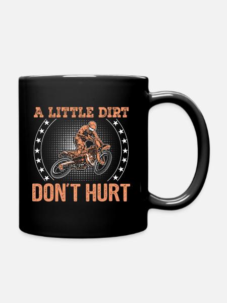 UN PEU DE SALETÉ NE FAIT PAS MAL - Mug uni - noir