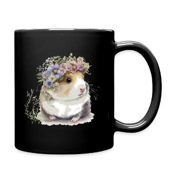Guinea pig - Full Colour Mug - black - Right