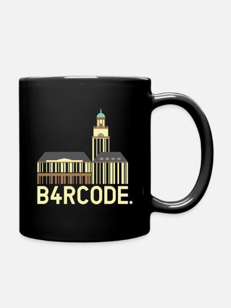 B4RCODE. Witten - Tasse einfarbig - Schwarz