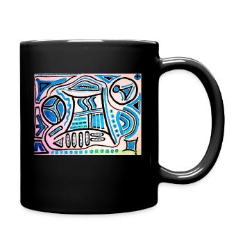Sabino Lemon ART Teas - Full Colour Mug - black - Right