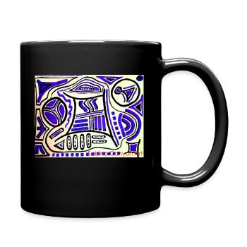 Sabino Lemon ART Teas - Full Colour Mug - black - Right