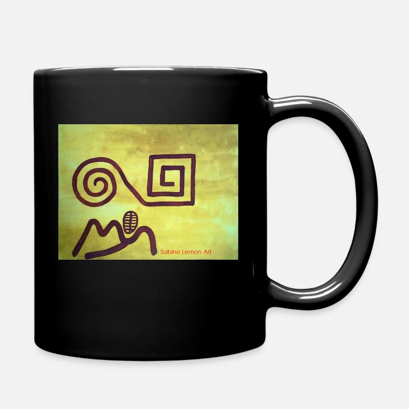 Sabino Lemon ART Thés - Mug uni - noir