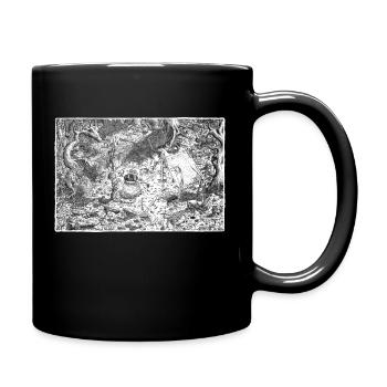The Jungle Dark - Full Colour Mug - black - Right