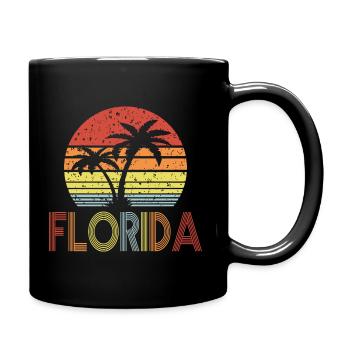 Floride - Mug uni - noir - Droite